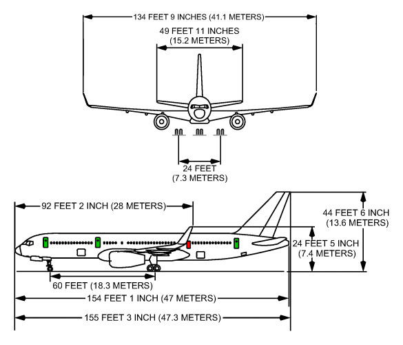 Dimensions 200 Winglets.
