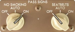 Passenger Cabin Signs