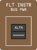 Flight Instrument Bus Power Switch.