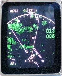 EHSI - VOR Mode.