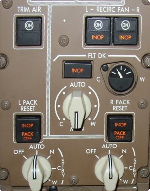 Pack Control Selectors