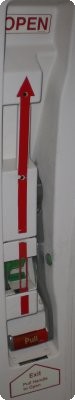 Passenger Door Unlock Lever.