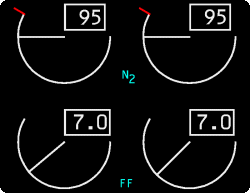 Pw4060 Secondary Engine Indications.