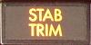 Stab Trim Warning.