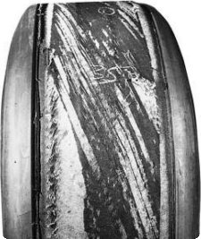 Partial or complete loss of tread down to tread fabric ply or casing plies.